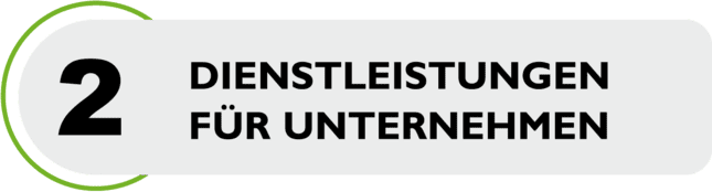 Dienstleistungen für Unternehmen